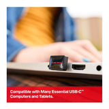 Sandisk Extreme Fit 512GB USB-C 3.2 Plug-and-Stay Low Profile Flash Drive with 400MB/s Read Speed