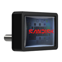 Sandisk Extreme Fit 64GB USB-C 3.2 Plug-and-Stay Low Profile Flash Drive with 300MB/s Read Speed