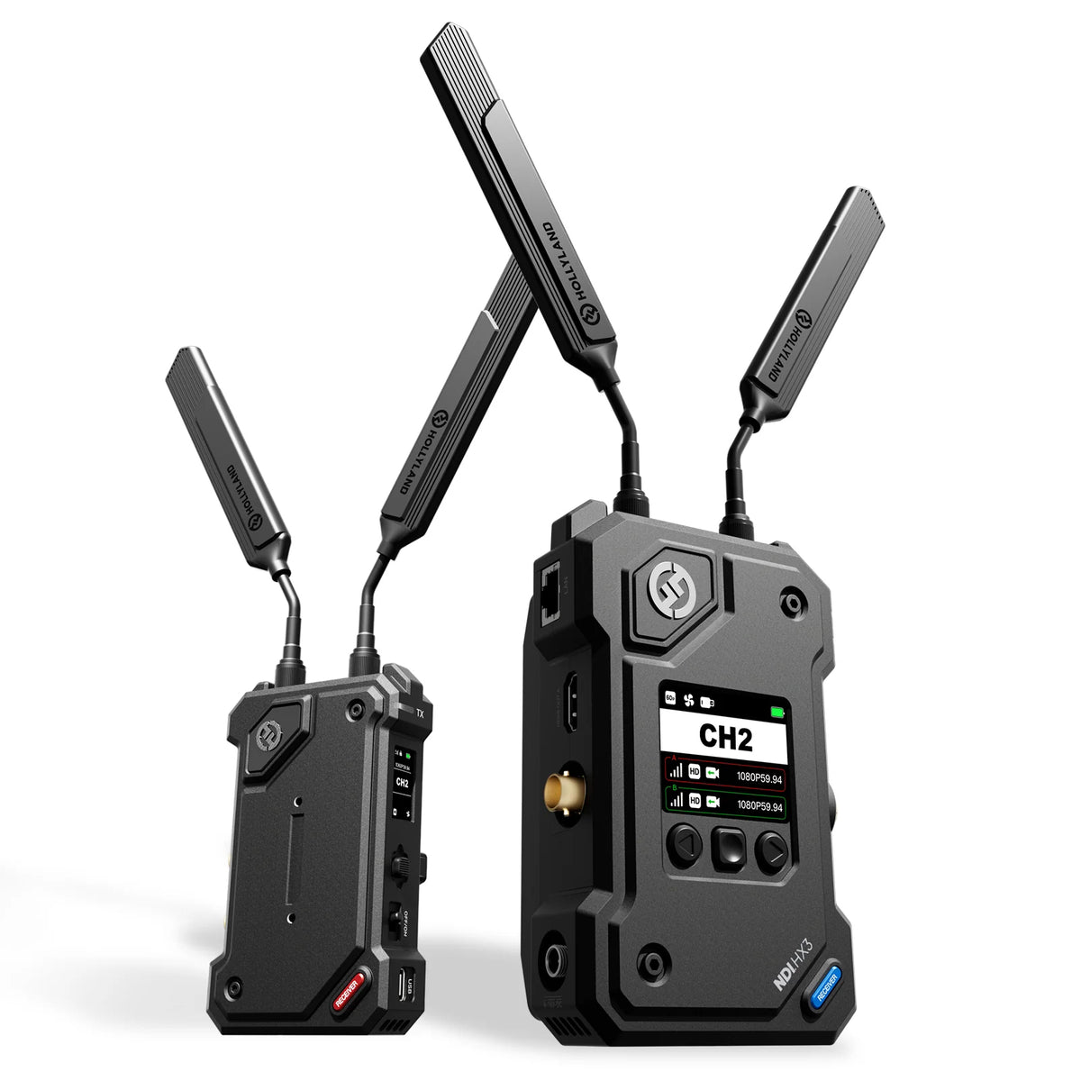 Hollyland Cosmo C2 Wireless Video Transmission System Bundle with Accessories