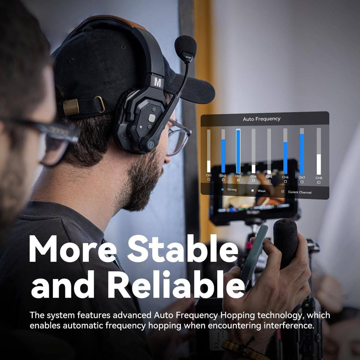 Hollyland Solidcom SE Global 2S 2-Person Wireless Intercom Headset System Bundle
