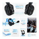 Hollyland Solidcom SE Global 2S 2-Person Wireless Intercom Headset System with Hard Case Bundle