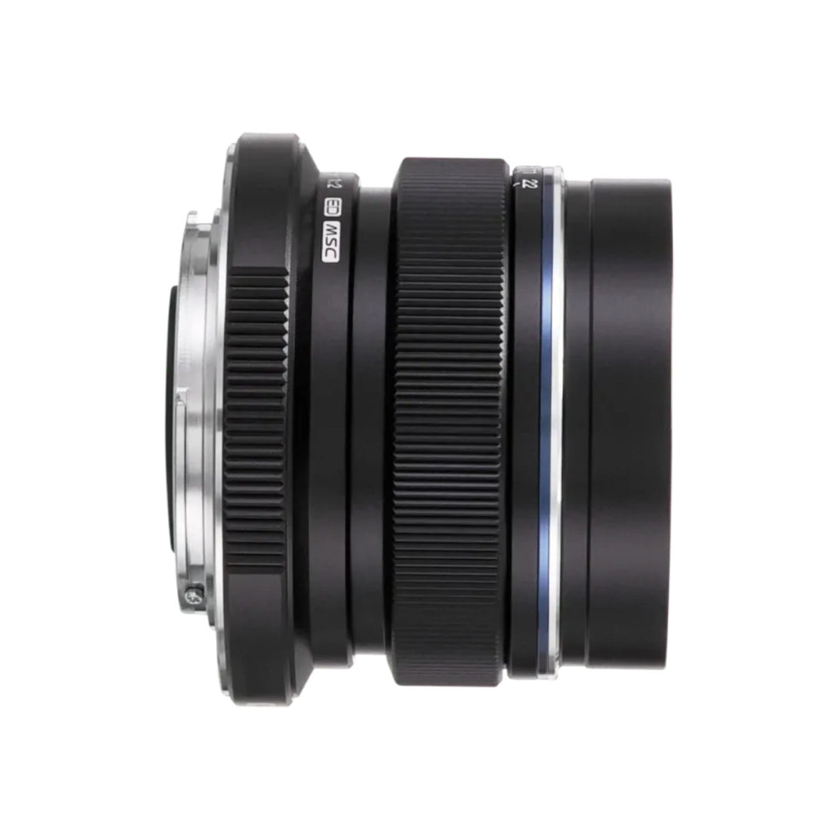 OM SYSTEM M.Zuiko Digital ED 12mm F2 Compact Wide Angle Prime Lens with Lightweight Body (Black)