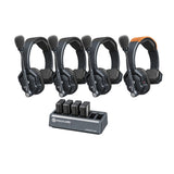 Hollyland Solidcom SE Global 4S 4-Person Noise Cancelling Wireless Intercom Headset System