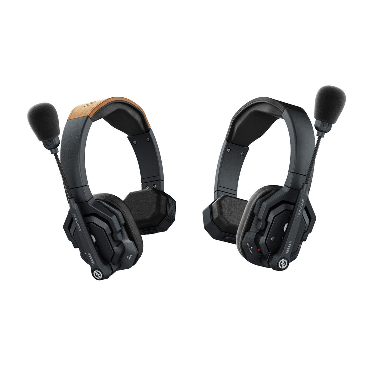 Hollyland Solidcom SE Global 4S 4-Person Noise Cancelling Wireless Intercom Headset System