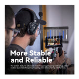 Hollyland Solidcom SE Global 4S 4-Person Noise Cancelling Wireless Intercom Headset System