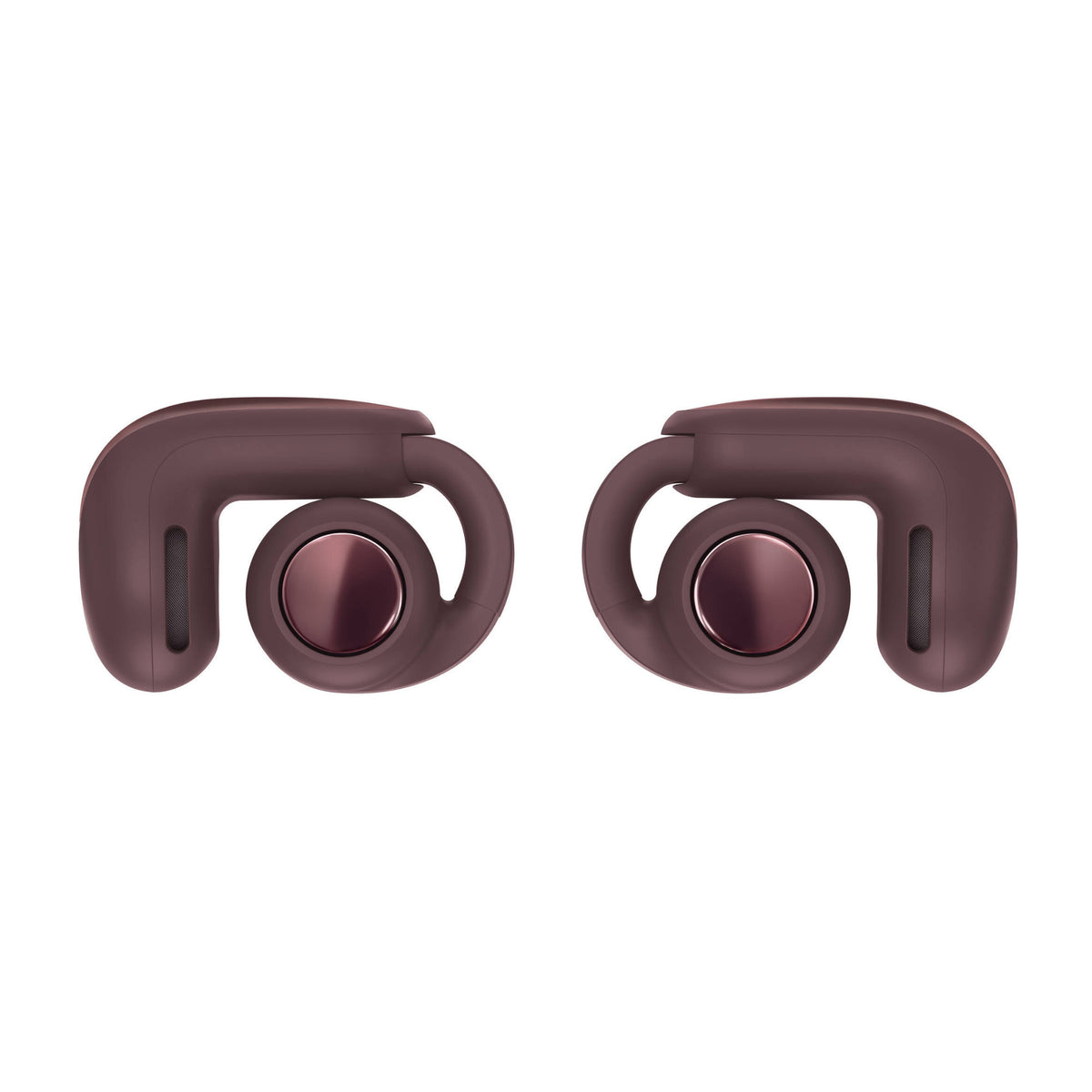 Bose Ultra 2nd Gen Open-Ear Wireless Earbuds (Cherry Chocolate) with Fast Wireless Charging Pad