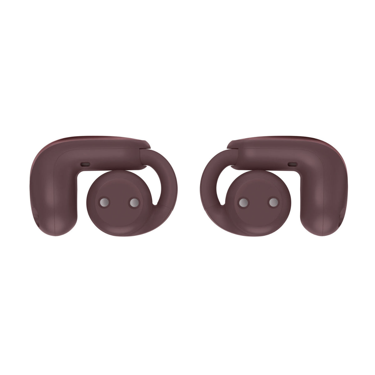Bose Ultra 2nd Gen Open-Ear Wireless Earbuds (Cherry Chocolate) with Fast Wireless Charging Pad