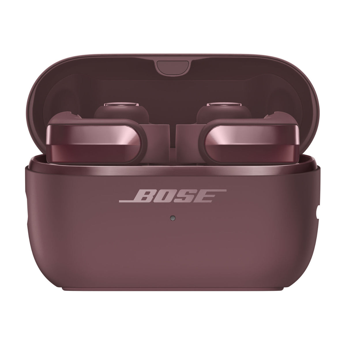 Bose Ultra 2nd Gen Open-Ear Wireless Earbuds (Cherry Chocolate) with USB-C Cable and Accessory