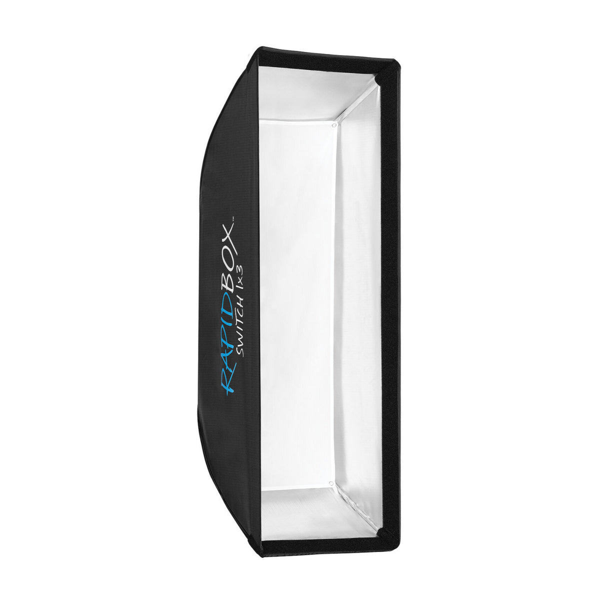 Westcott Rapid Box Switch 1x3ft Strip Fold-Flat Softbox with Egg Crate Grid and Diffusion Panels
