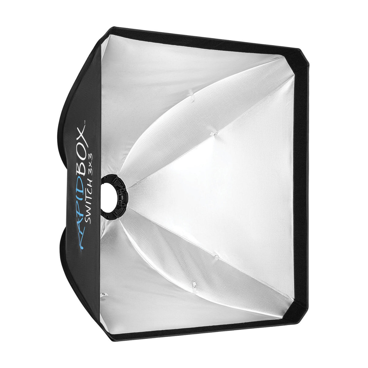 Westcott Rapid Box Switch 3x3ft Square Fold-Flat Softbox with Egg Crate Grid and Diffusion Panels