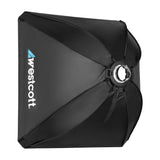 Westcott Rapid Box Switch 3x3ft Square Fold-Flat Softbox with Egg Crate Grid and Diffusion Panels