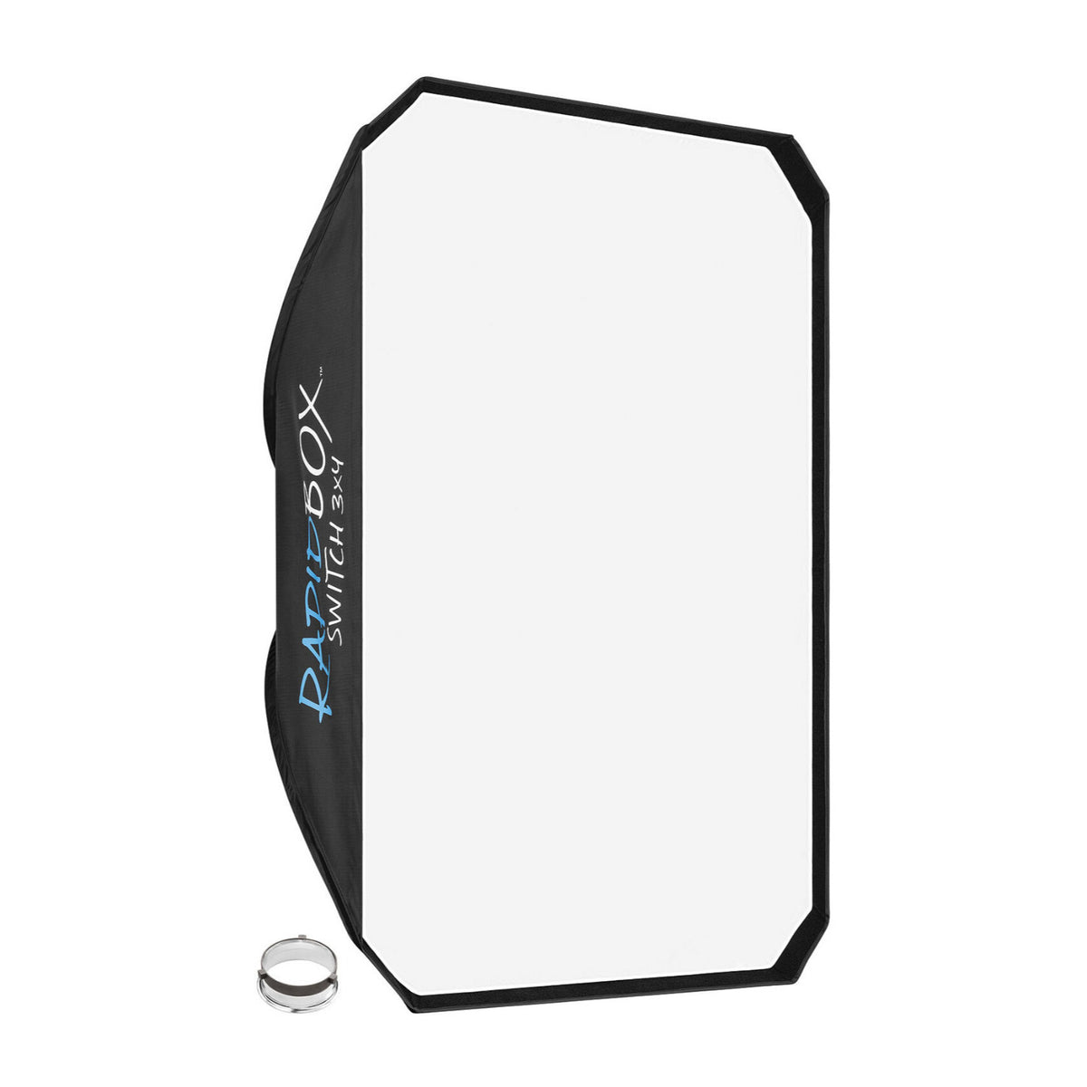 Westcott Rapid Box Switch 3x4ft Rectangular Softbox with Egg Crate Grid and Diffusion Panels