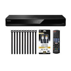 Panasonic DP-UB820P-K 4K HDR Blu-ray Player with High-Definition Cable and Ties
