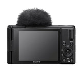 Sony ZV-1 II Vlog Camera (Black) with 18-50mm f/1.8-4 Lens and Mini Flash Bundle