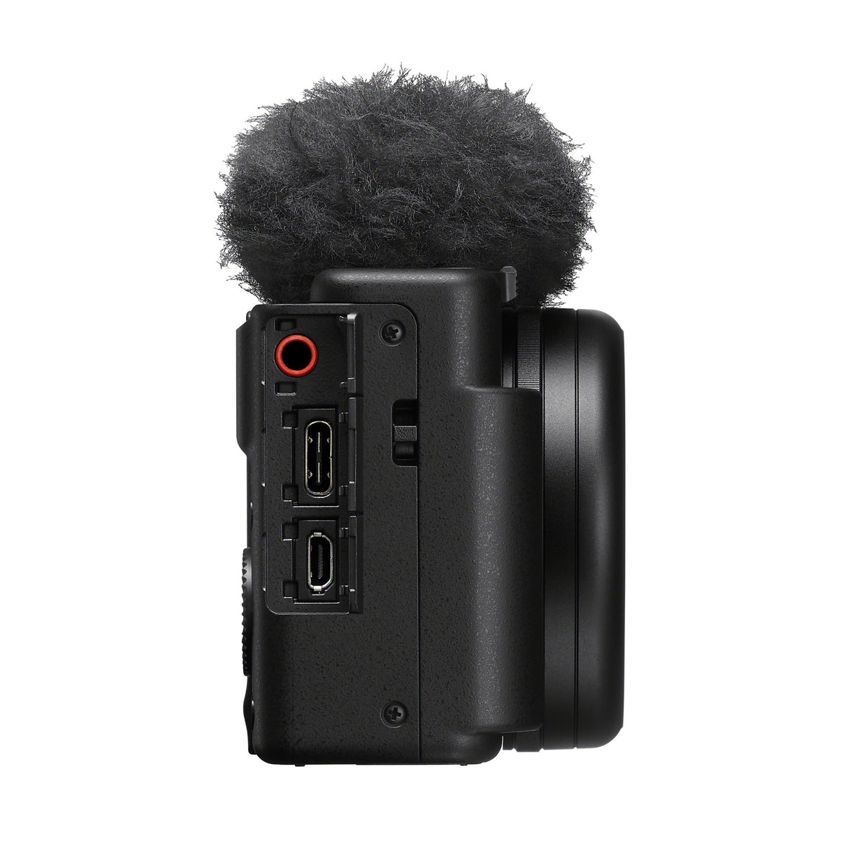 Sony ZV-1 II Vlog Camera (Black) with 18-50mm f/1.8-4 Lens and Mini Flash Bundle