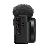 Sony ZV-1 II Vlog Camera (Black) with 18-50mm f/1.8-4 Lens and Mini Flash Bundle