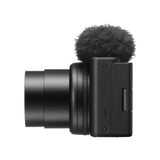 Sony ZV-1 II Vlog Camera (Black) with 18-50mm f/1.8-4 Lens and Mini Flash Bundle