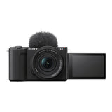 Sony ZV-E10 II Mirrorless Camera (Black) with 16-50mm Lens and Mini Flash Bundle