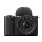 Sony ZV-E10 II Mirrorless Camera (Black) with 16-50mm Lens and Mini Flash Bundle