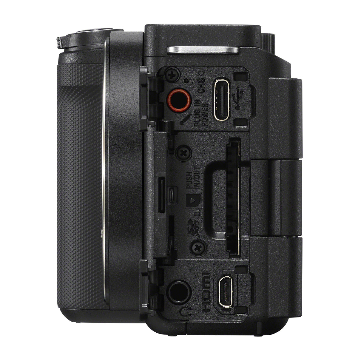Sony ZV-E10 II Mirrorless Camera (Black) with 16-50mm Lens and Mini Flash Bundle