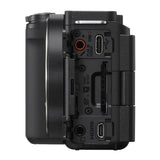 Sony ZV-E10 II Mirrorless Camera (Black) with 16-50mm Lens and Mini Flash Bundle