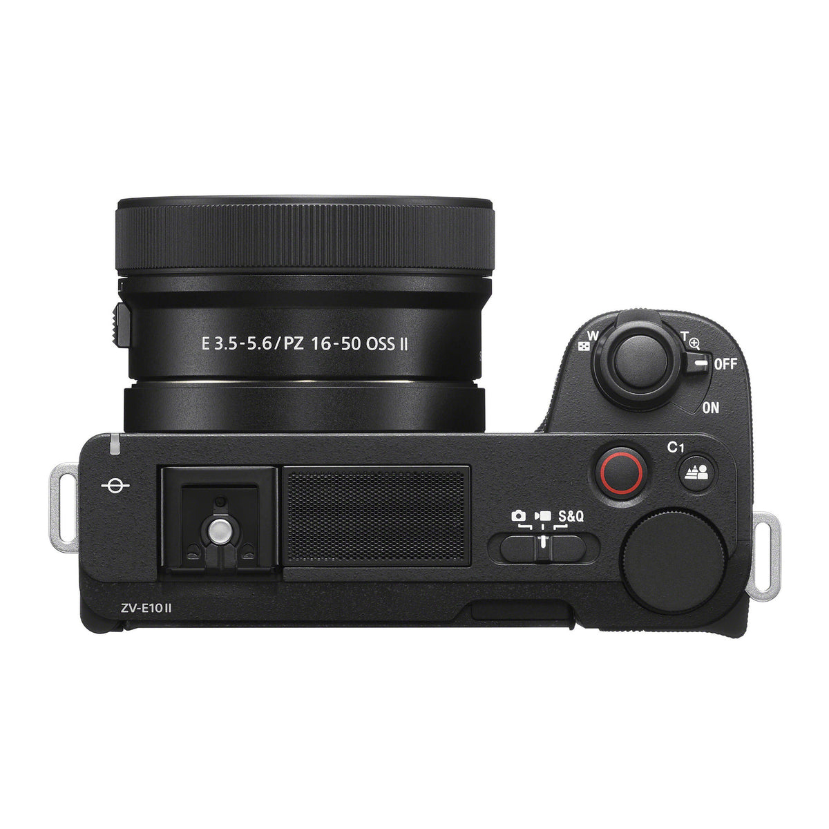 Sony ZV-E10 II Mirrorless Camera (Black) with 16-50mm Lens and Mini Flash Bundle