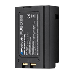 Westcott 4662N 7.4V 2500mAh Rechargeable Battery for FJ80-SE 80Ws Speedlight with USB-C Charging