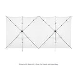 Westcott X-Drop Pro 16x16ft Wrinkle-Resistant Backdrop with Drawstring Bag (High-Key White)