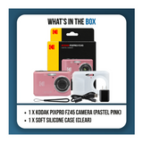 Kodak PixPro FZ45 Friendly Zoom Digital Camera with Silicone Case (Pastel Pink)
