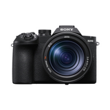 Sony RX10 V 20.1MP 25x Zoom Camera Bundle with 24-600mm Lens, SD Card, and Case