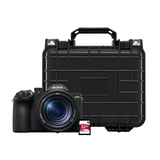 Sony RX10 V 20.1MP 25x Zoom Camera Bundle with 24-600mm Lens, SD Card, and Case