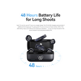 Hollyland LARK M3 Wireless System with 2 TX, 4 RX, Portable Charger, and Adapter