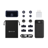 Hollyland LARK M3 Wireless System with 2 TX, 4 RX, Portable Charger, and Adapter