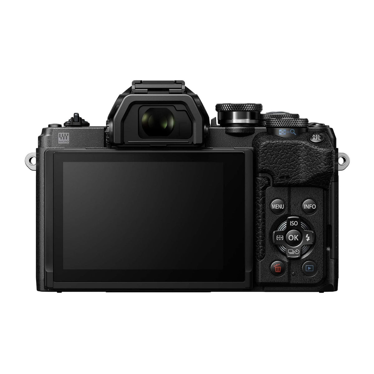 OM SYSTEM OM-D E-M10 MKIV Camera with SD Card, Bag and Accessories (Black)