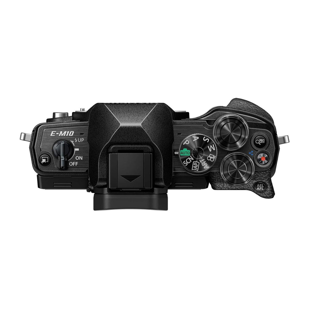 OM SYSTEM OM-D E-M10 MKIV Camera with SD Card, Bag and Accessories (Black)
