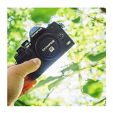 OM SYSTEM OM-D E-M10 MKIV Camera with SD Card, Bag and Accessories (Black)