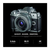 OM SYSTEM OM-D E-M10 MKIV Camera with SD Card, Bag and Accessories (Silver)