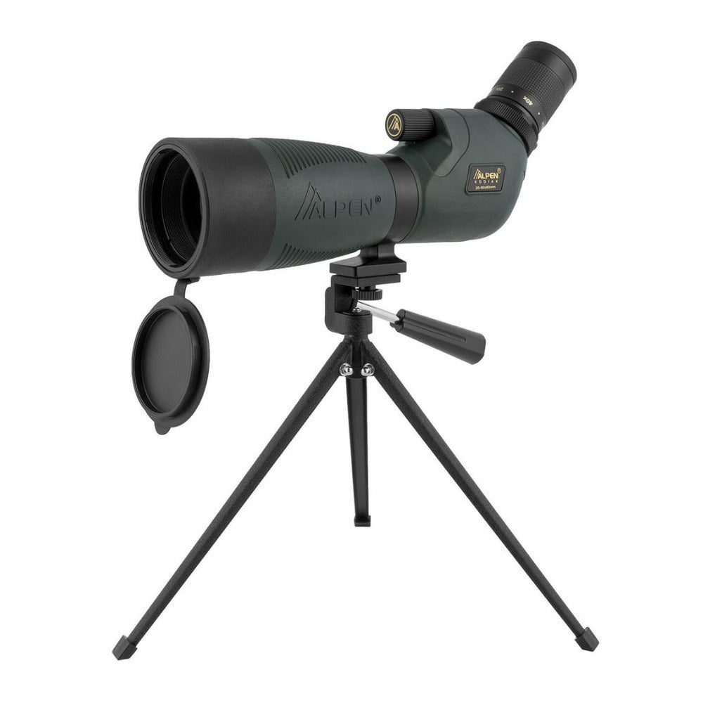 Alpen Kodiak 20-60x60 Waterproof Spotting Scope with Tripod and Padded Case