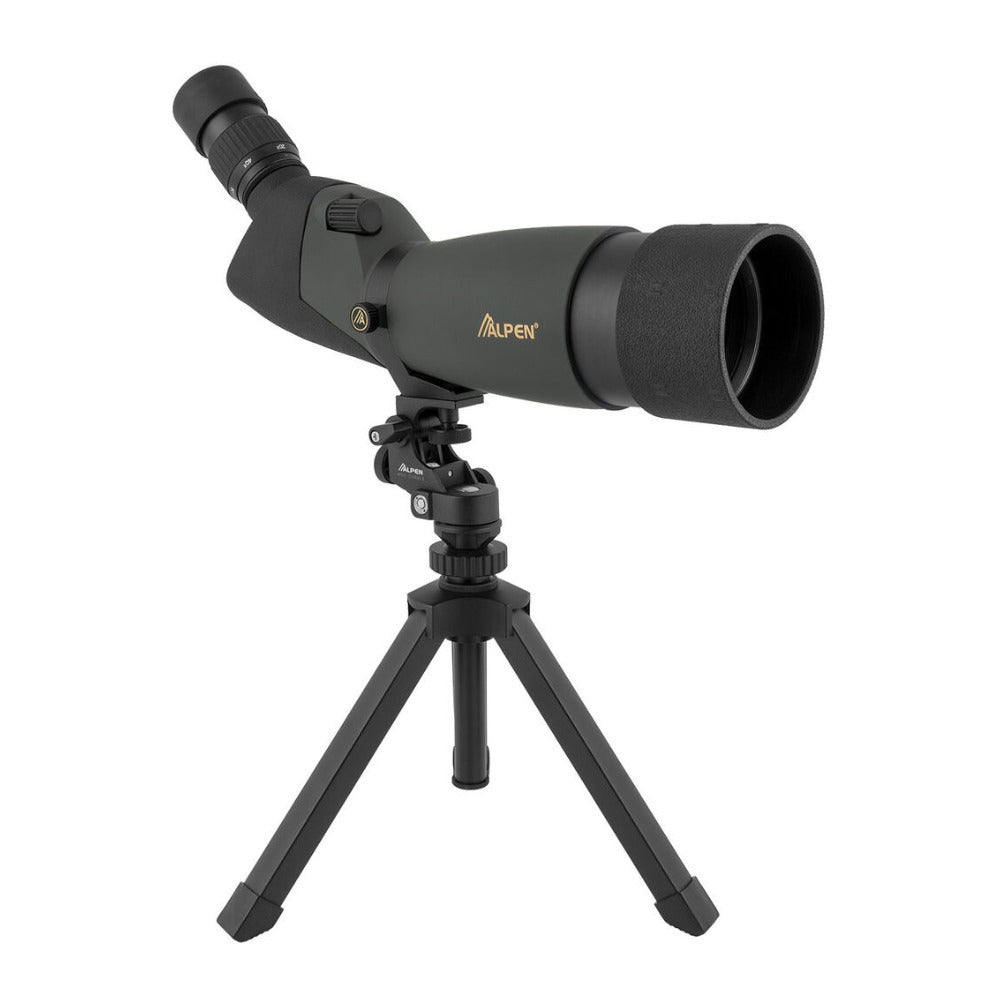Alpen Optics Shasta Ridge 20 to 60x80 Waterproof Spotting Scope with Tripod