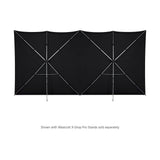 Westcott X-Drop Pro 16x16ft Wrinkle-Resistant Backdrop with Drawstring Bag (Rich Black)