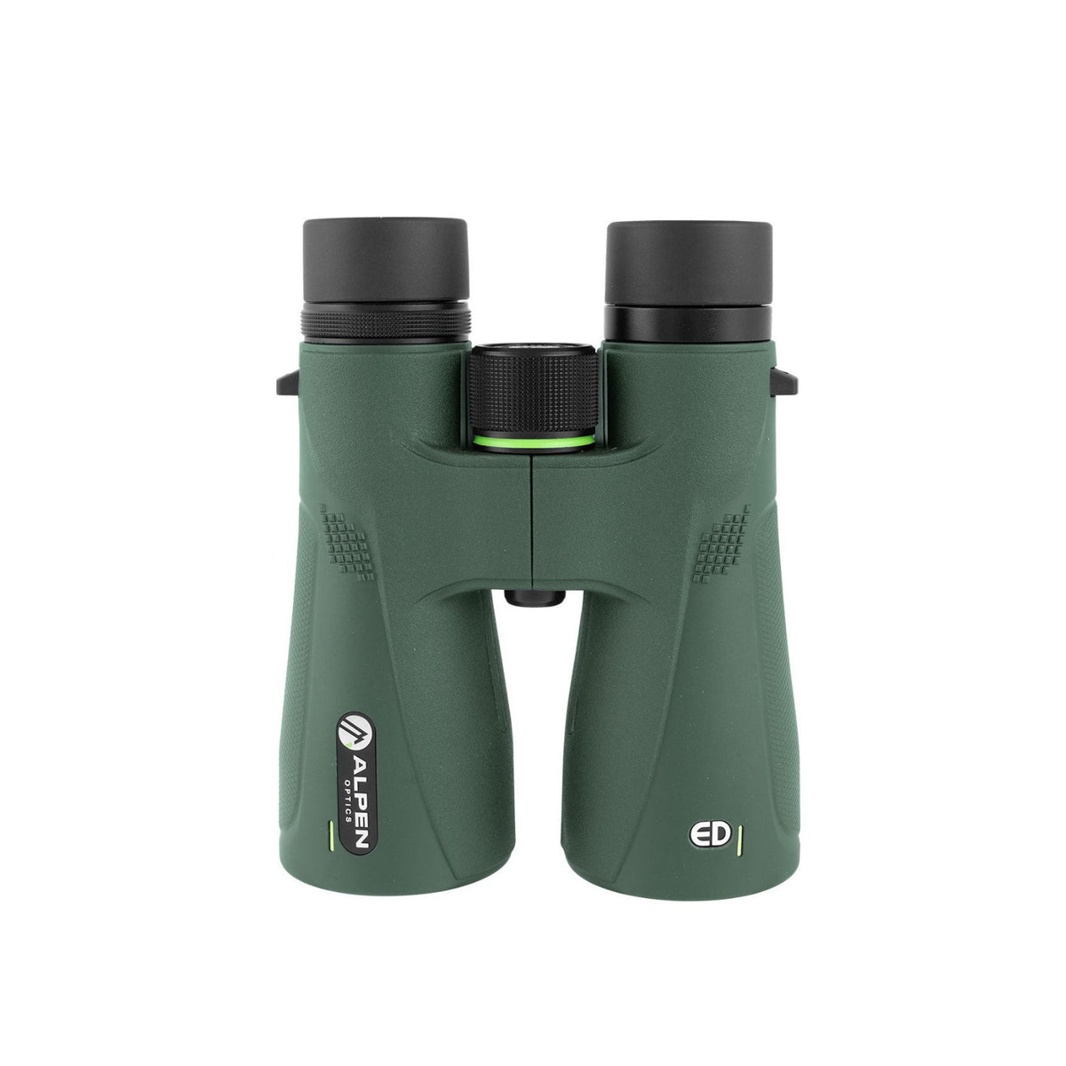 Alpen Optics 10x50 ED Waterproof Binoculars, Long Eye Relief, BaK4, PXA Coating
