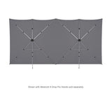 Westcott X-Drop Pro 16x8ft Wrinkle-Resistant Backdrop with Drawstring Bag (Neutral Gray)