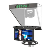 Fortinge ROBO High-Brightness 24 Inch Studio Teleprompter with SDI Input/Output for PTZ Cameras