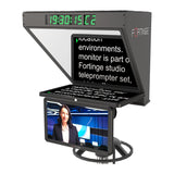 Fortinge ROBO IP 21 Inch Studio Teleprompter with IP Input for PTZ Cameras