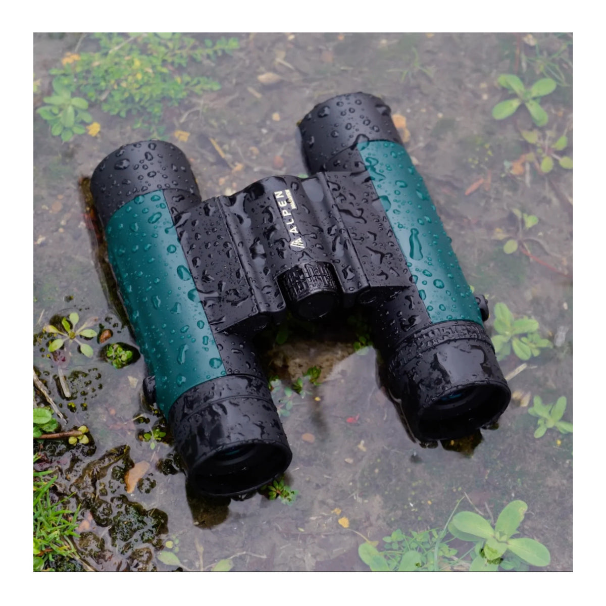 Alpen Optics MagnaView 8x25 Binoculars with Rubber Armor and Foldable Eyecups