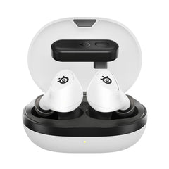 SteelSeries Arctis GameBuds Wireless Gaming Earbuds for PlayStation (White)