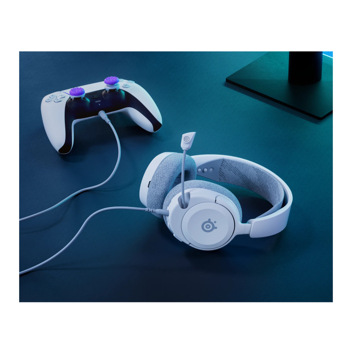 SteelSeries Arctis Nova 1P Multi-System Gaming Headset (White)