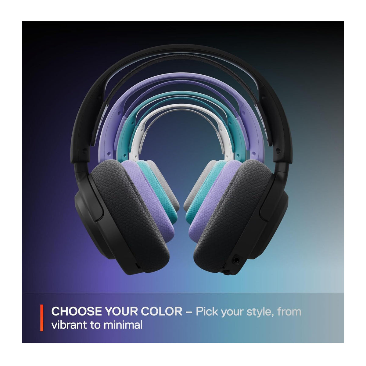 SteelSeries Arctis Nova 3P Wireless Multi-Platform Gaming Headset (Black)