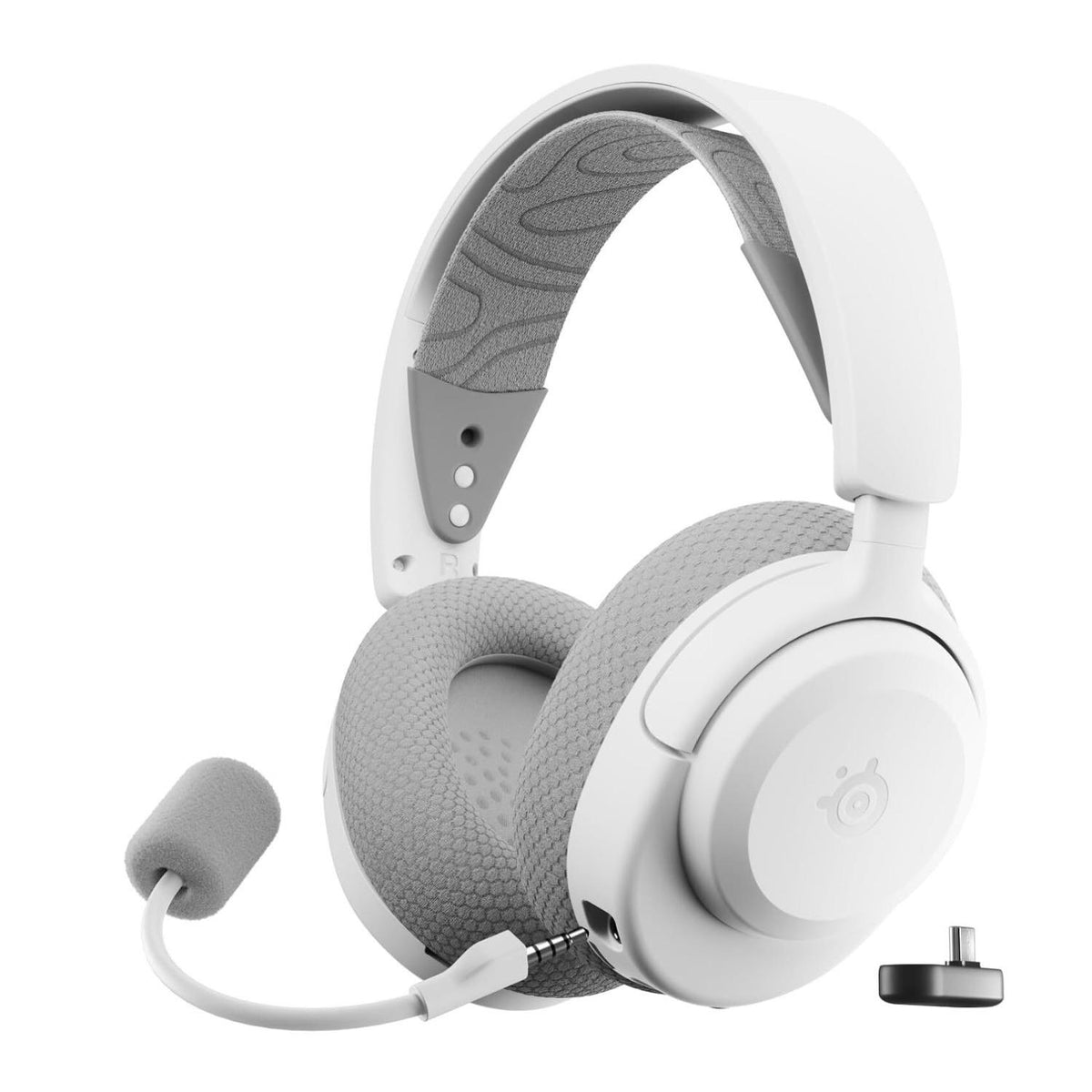 SteelSeries Arctis Nova 3P Wireless Multi-Platform Gaming Headset (White)