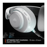 SteelSeries Arctis Nova 3P Wireless Multi-Platform Gaming Headset (White)